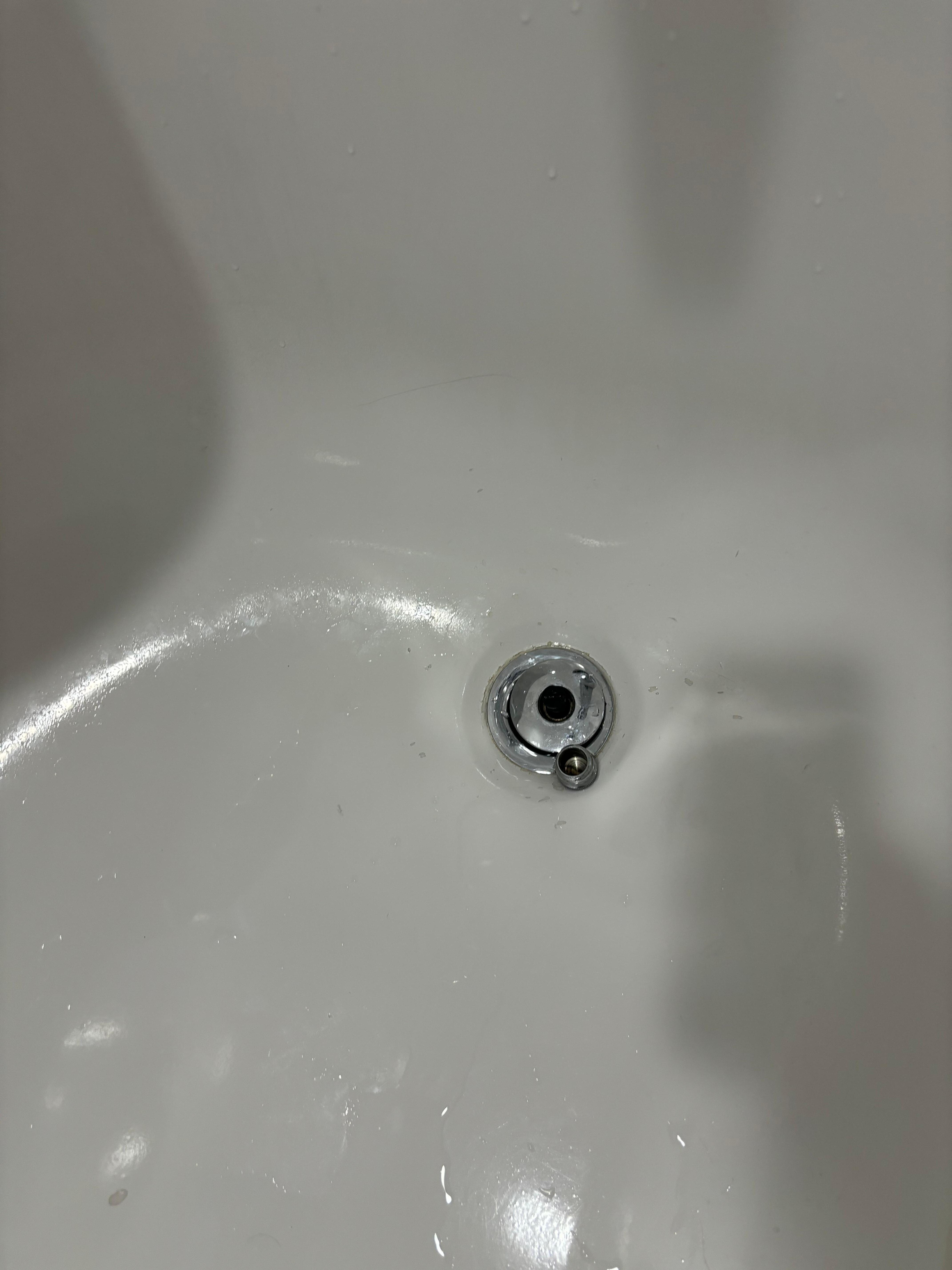 Broken tub stopper