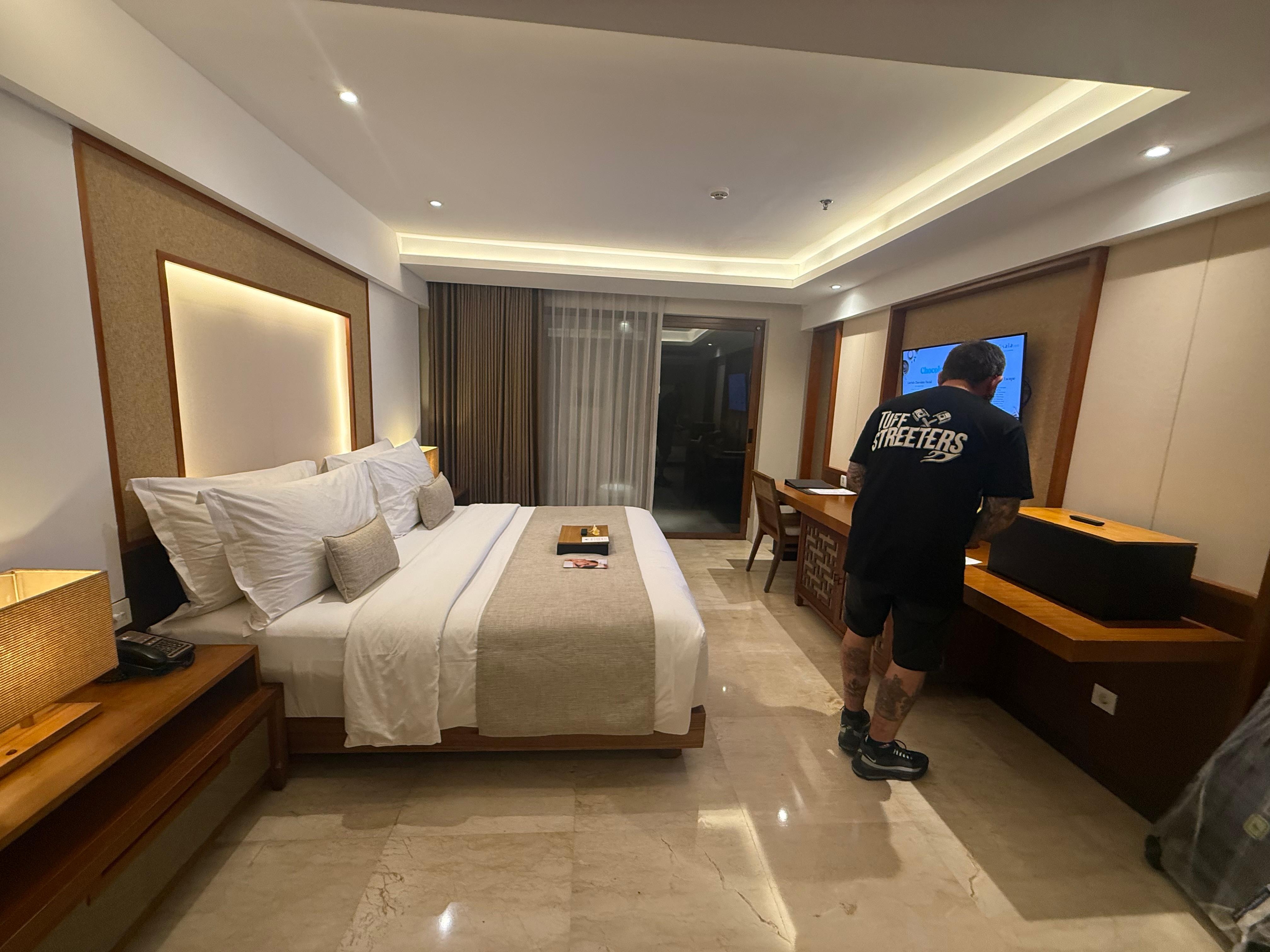 Our upgraded room :) 