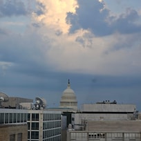 View from our room at the 12th floor