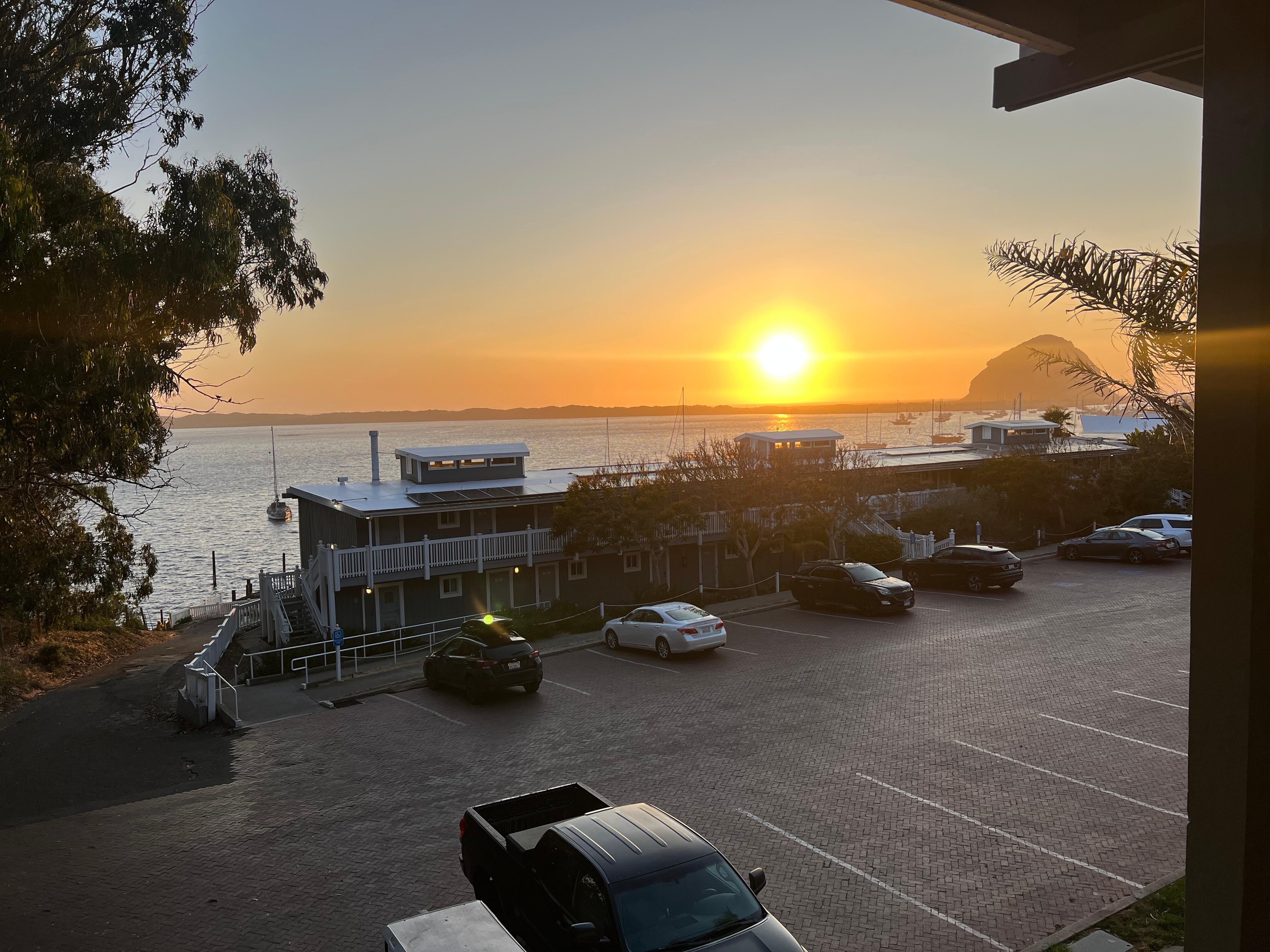 View from hotel
