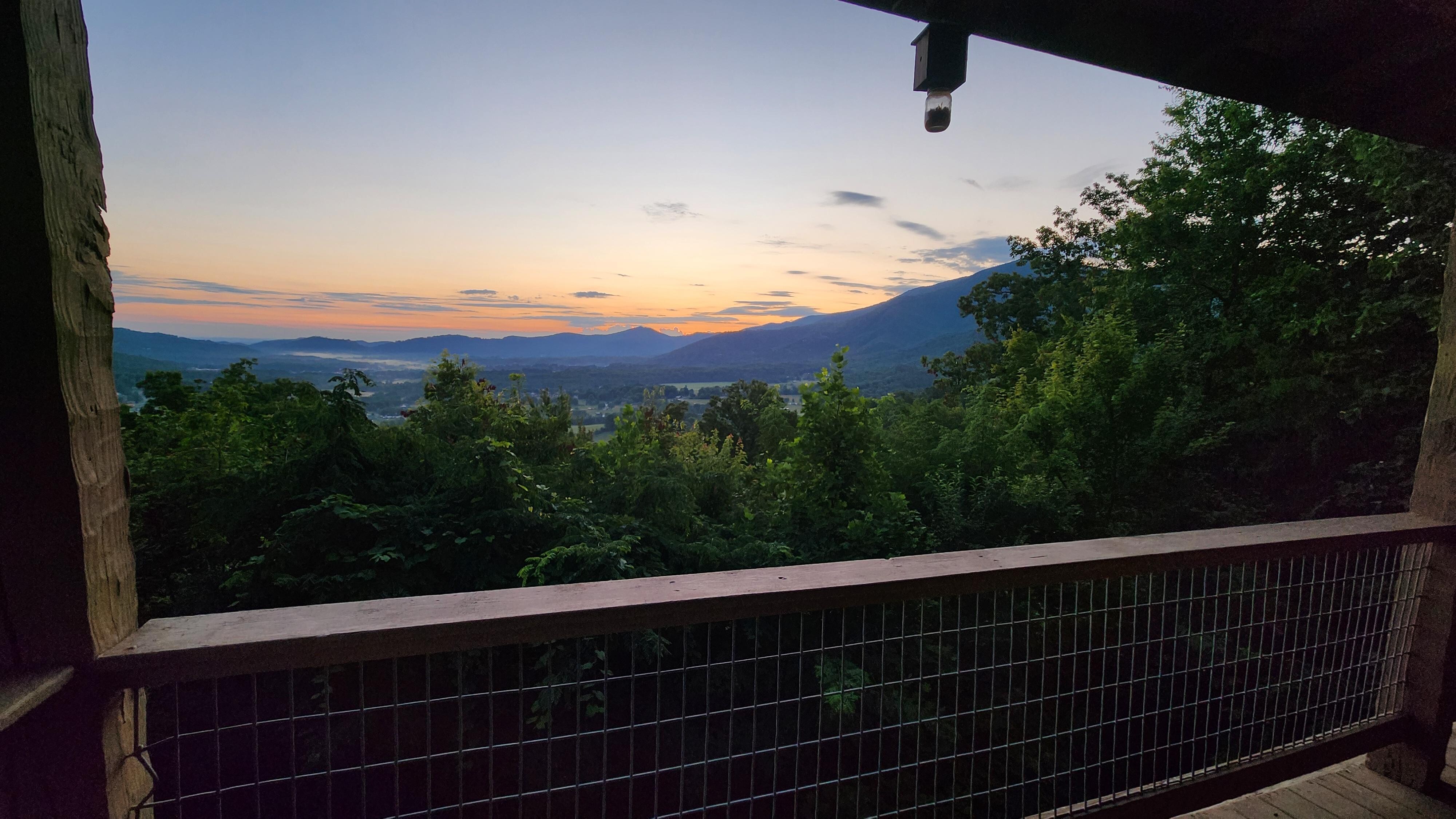 View from porch