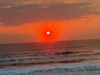 Sunrise from the patio