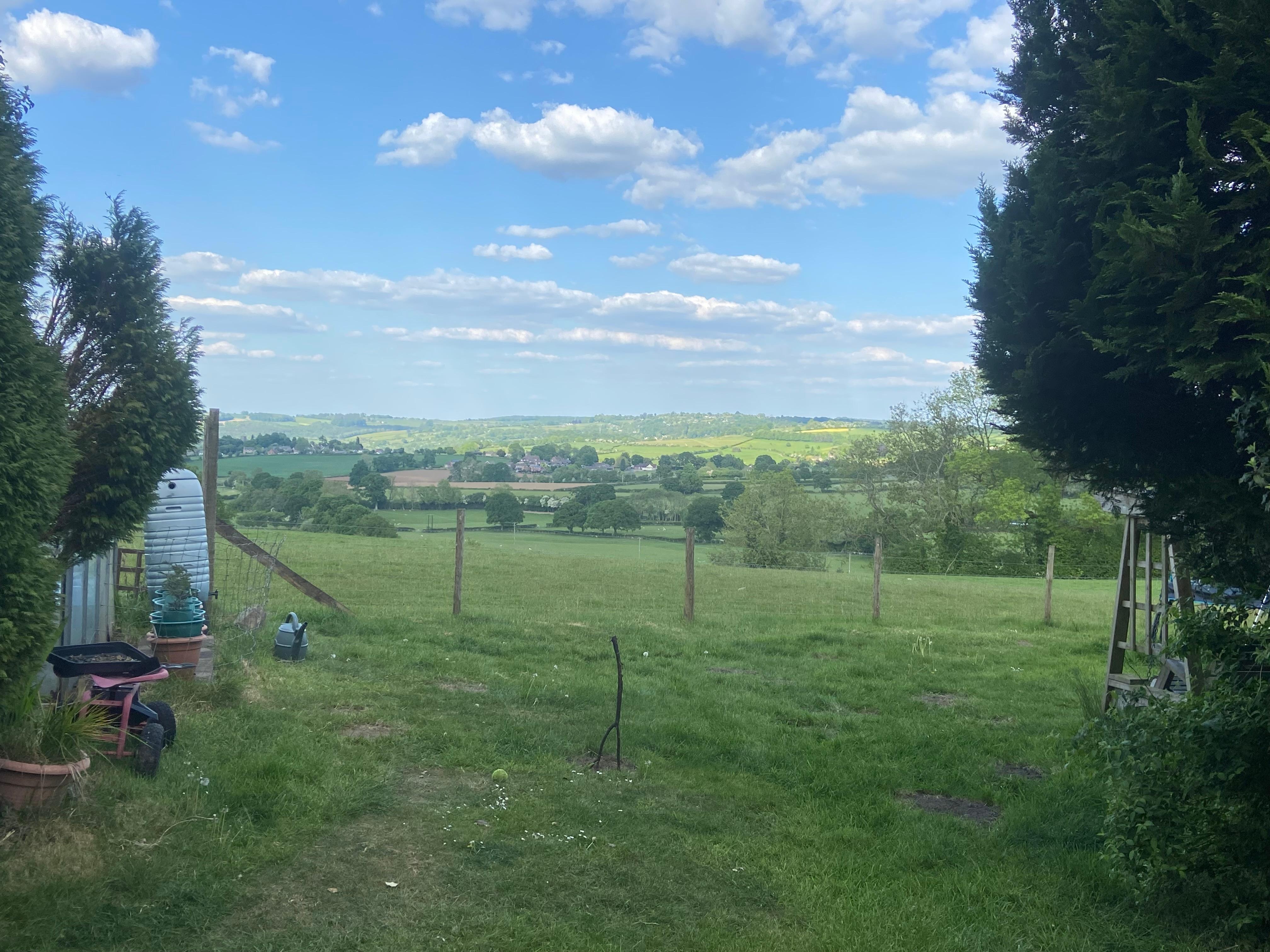 View from the car park