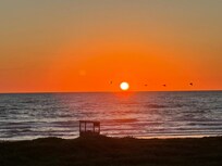 Sunrise from the balcony