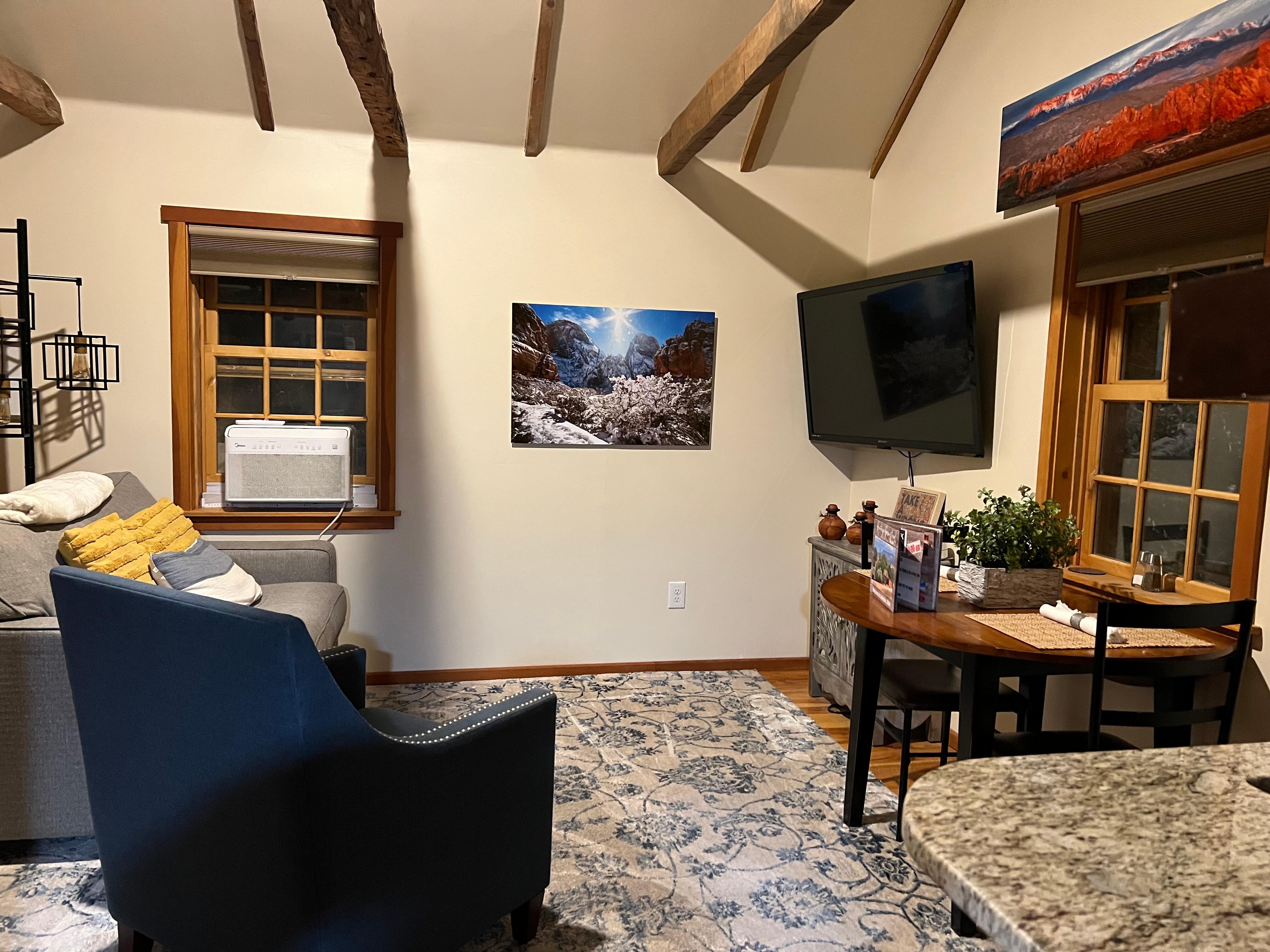 Very efficient kitchen.