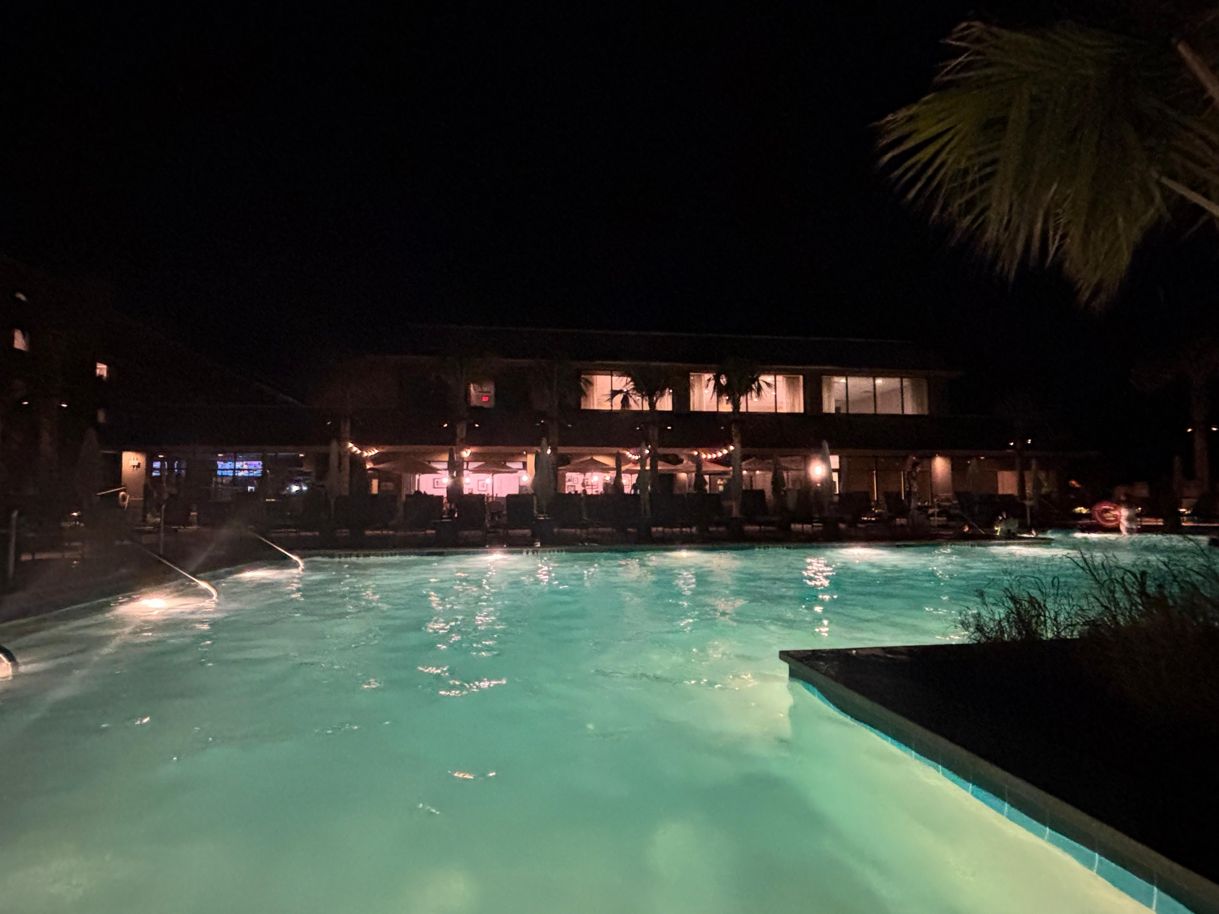 Beautiful pool area 