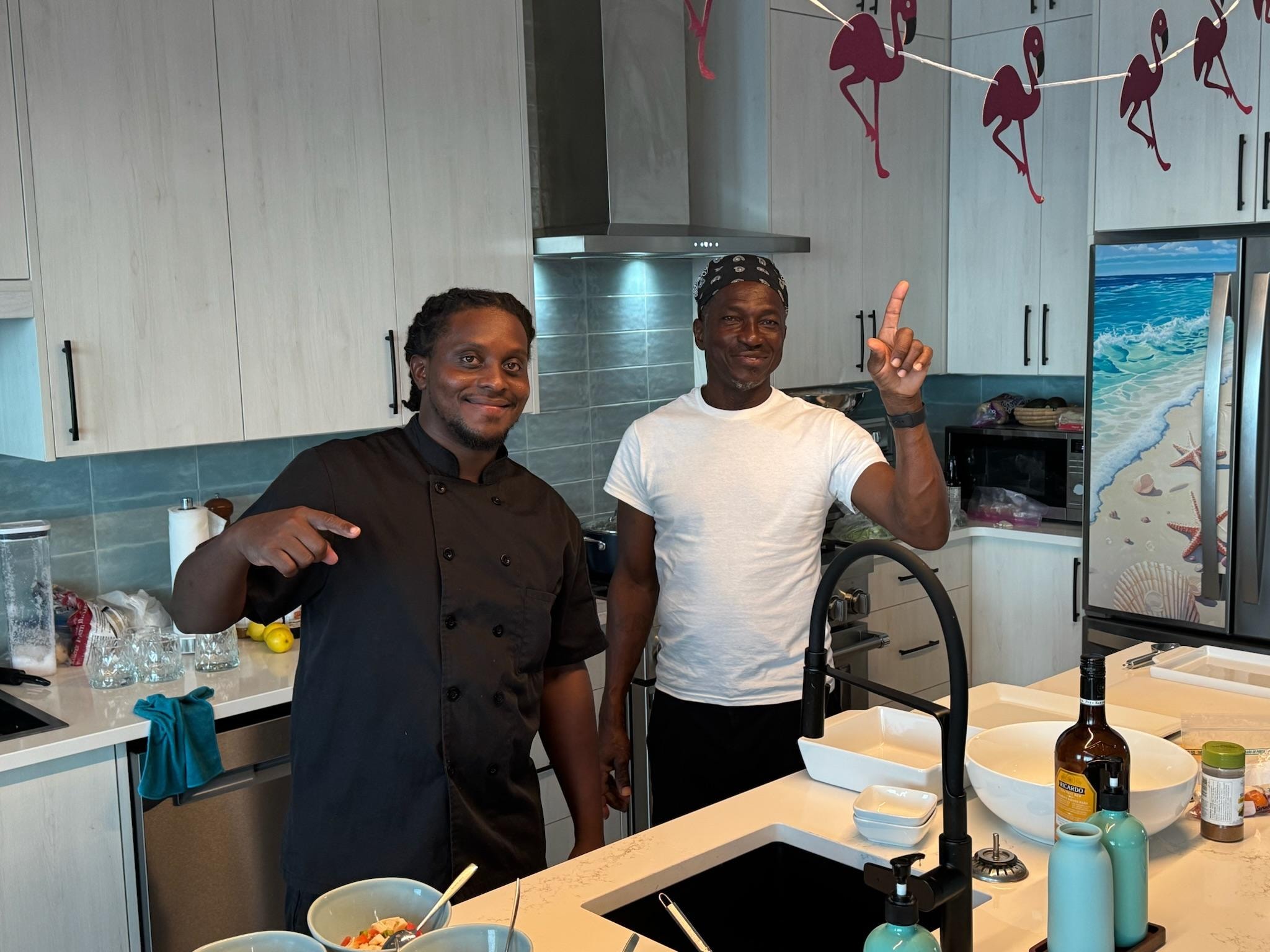 Pryor and Jay - cooking