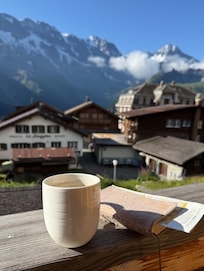 morning coffee and reading