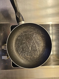 Condition of one and only frying pan