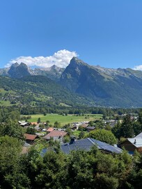 Vue depuis le chalet
