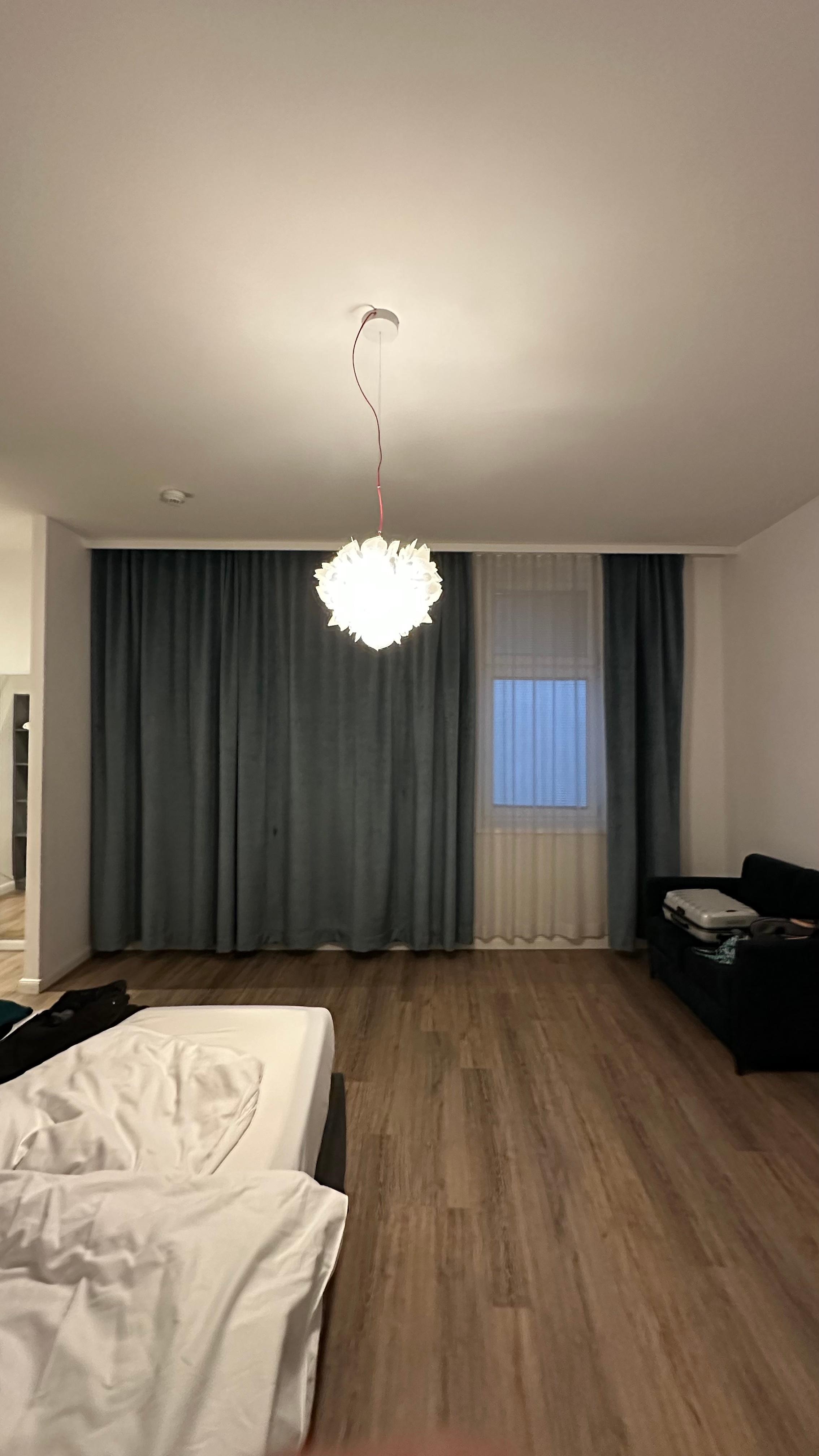 Blick von der anderen Seite des Zimmers