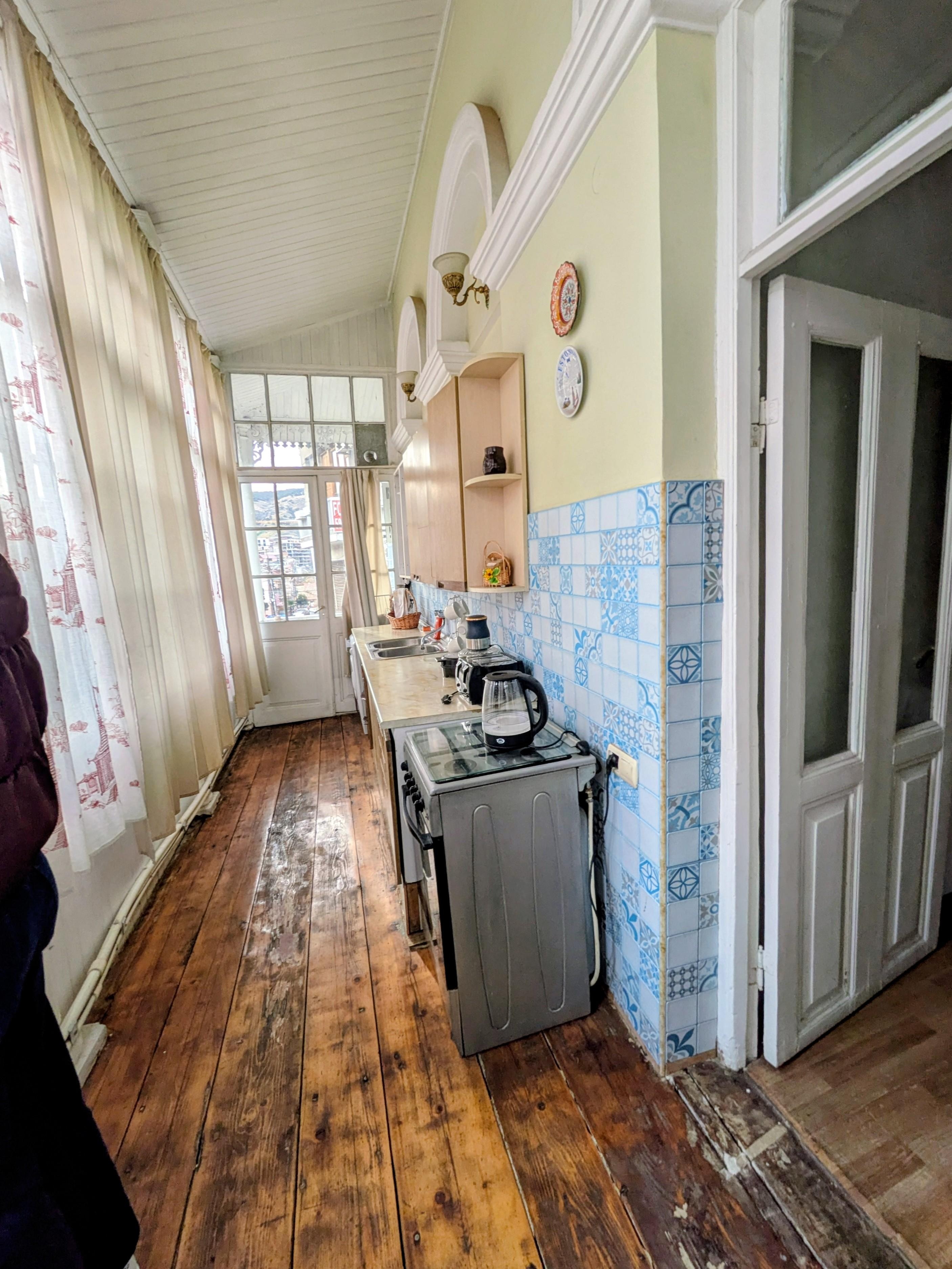Fully stocked kitchen