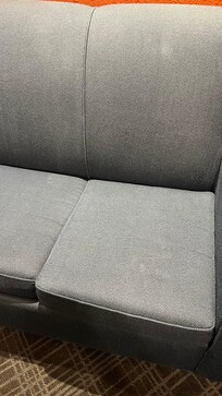 Stains/bodily fluids on couch