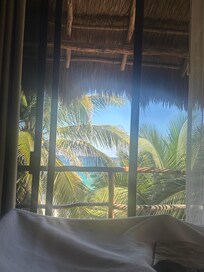 Wonderful view from bed.