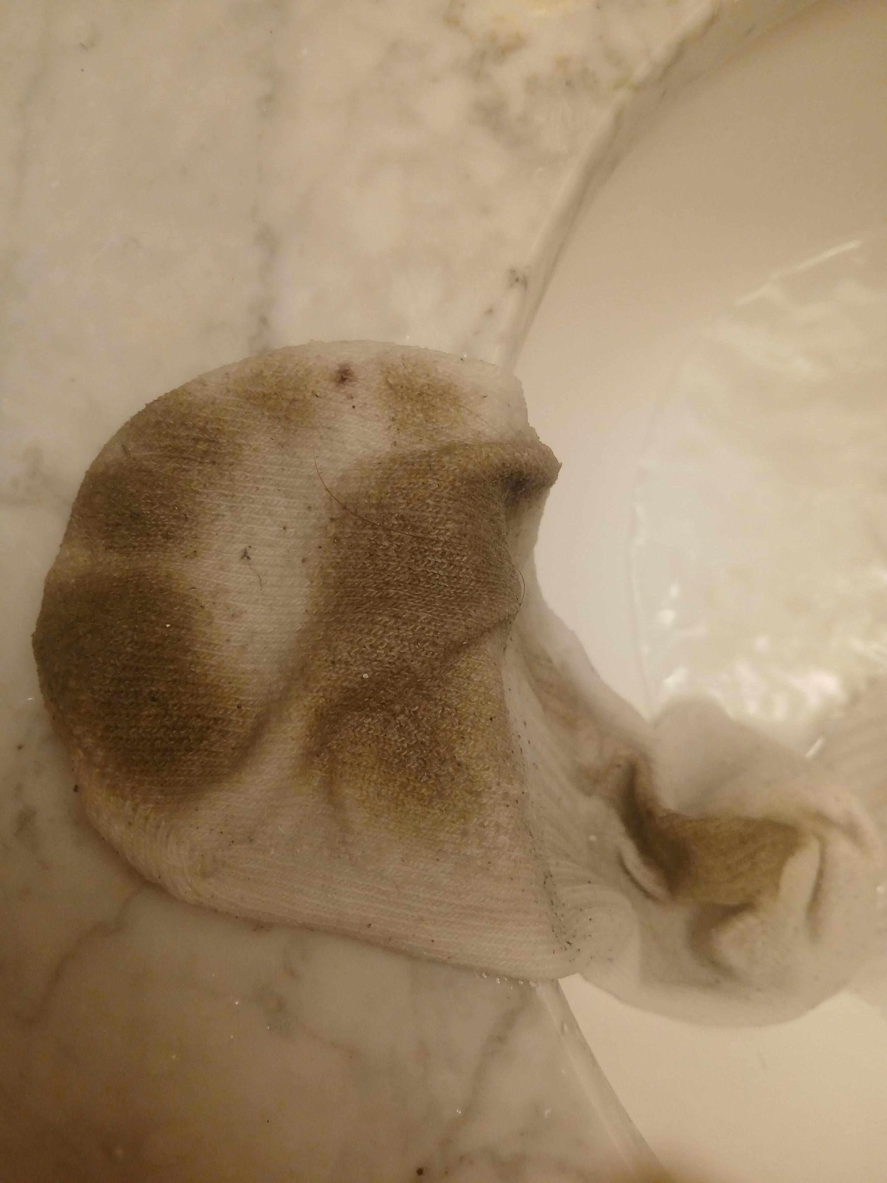 Socks after two hours