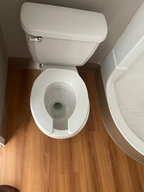We had to flush it