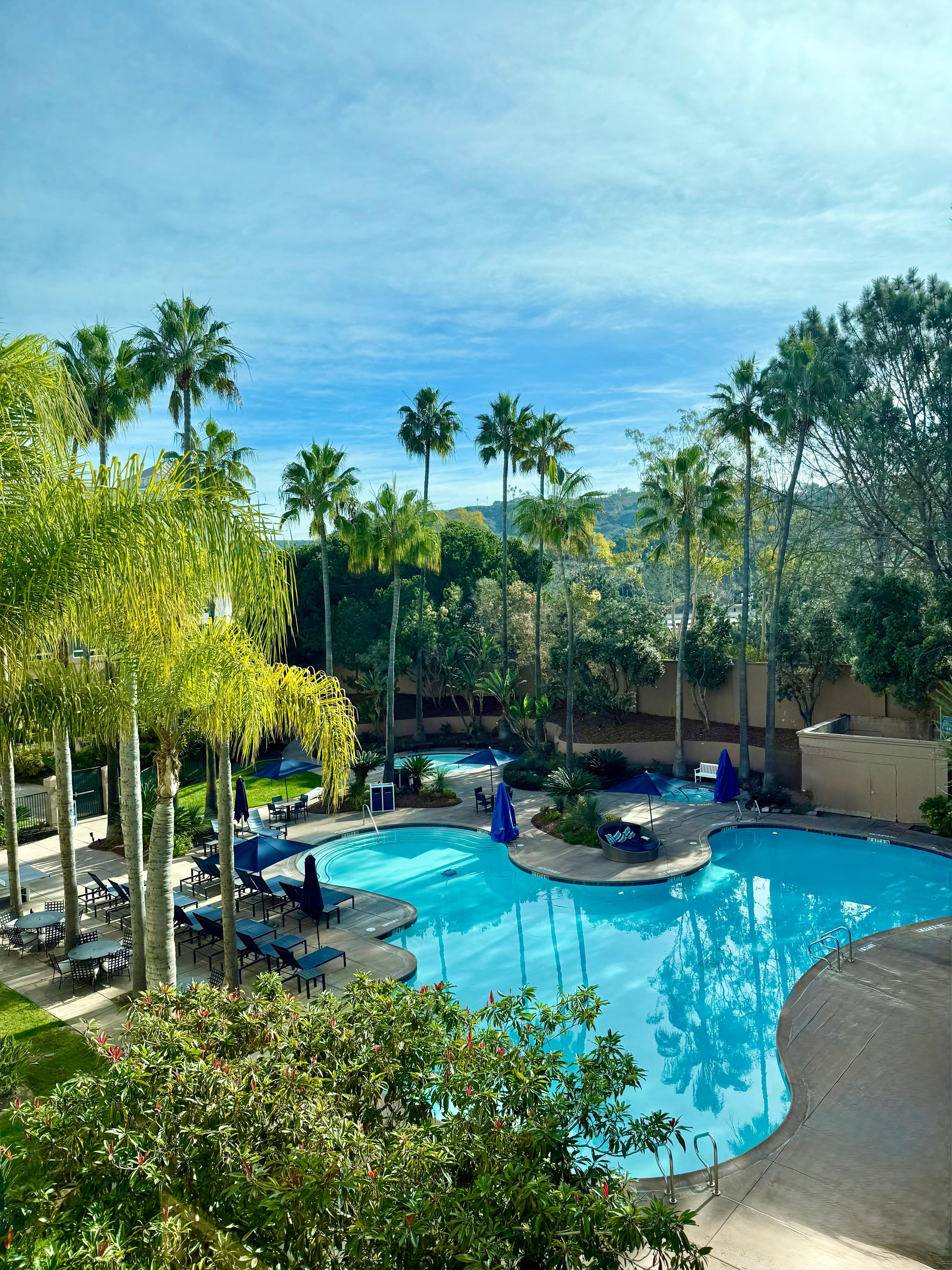 Such a nice view from our room!