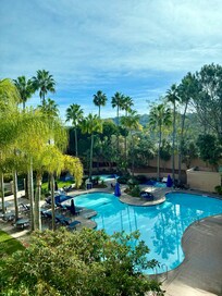 Such a nice view from our room!