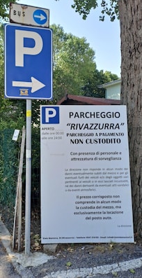 Parcheggio in zona!