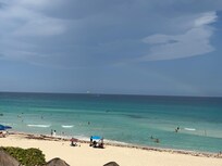 Our view from the balcony of the apartment