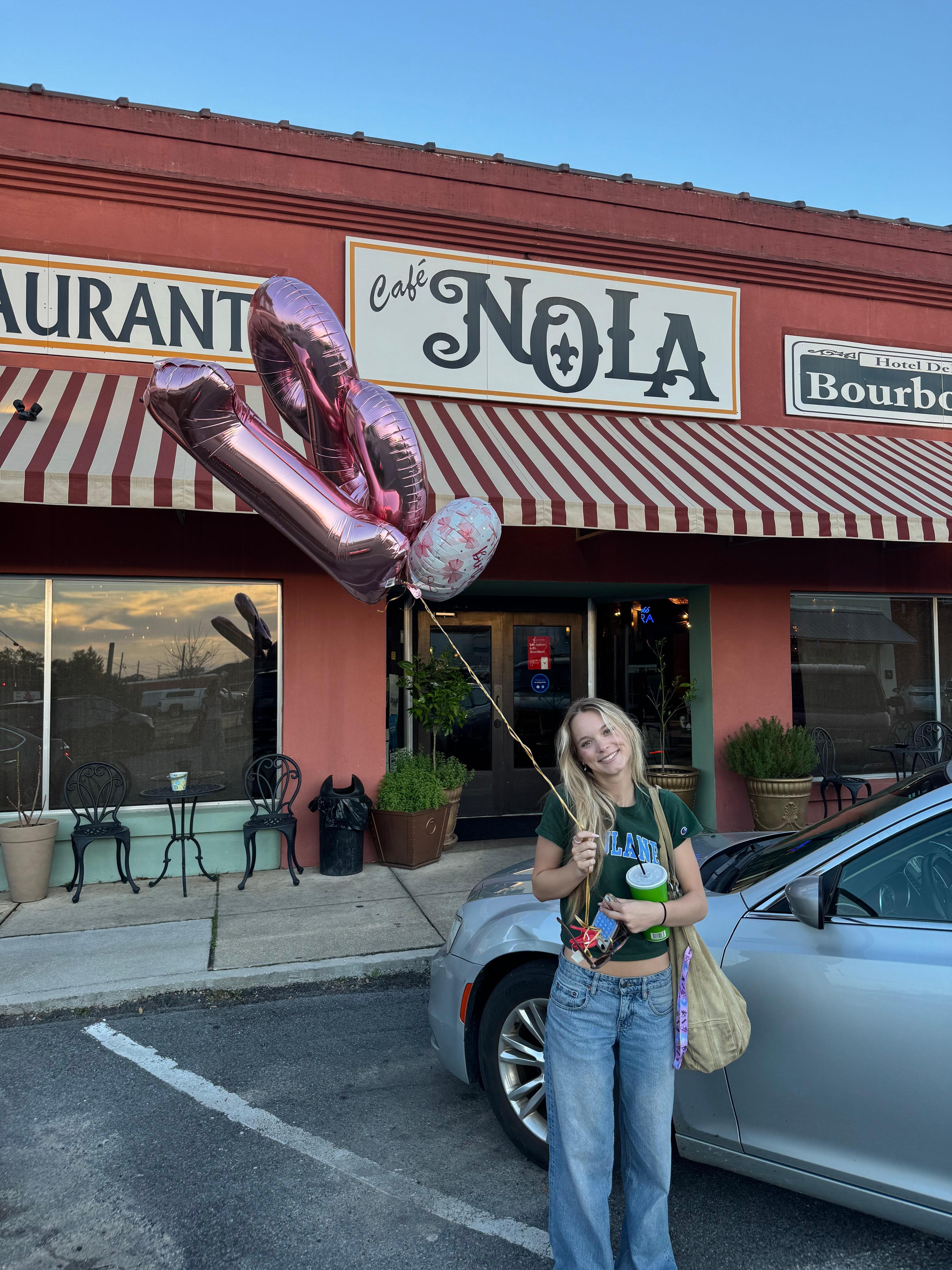 My birthday girl, Nola!