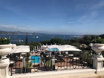 The view across St Tropez bay