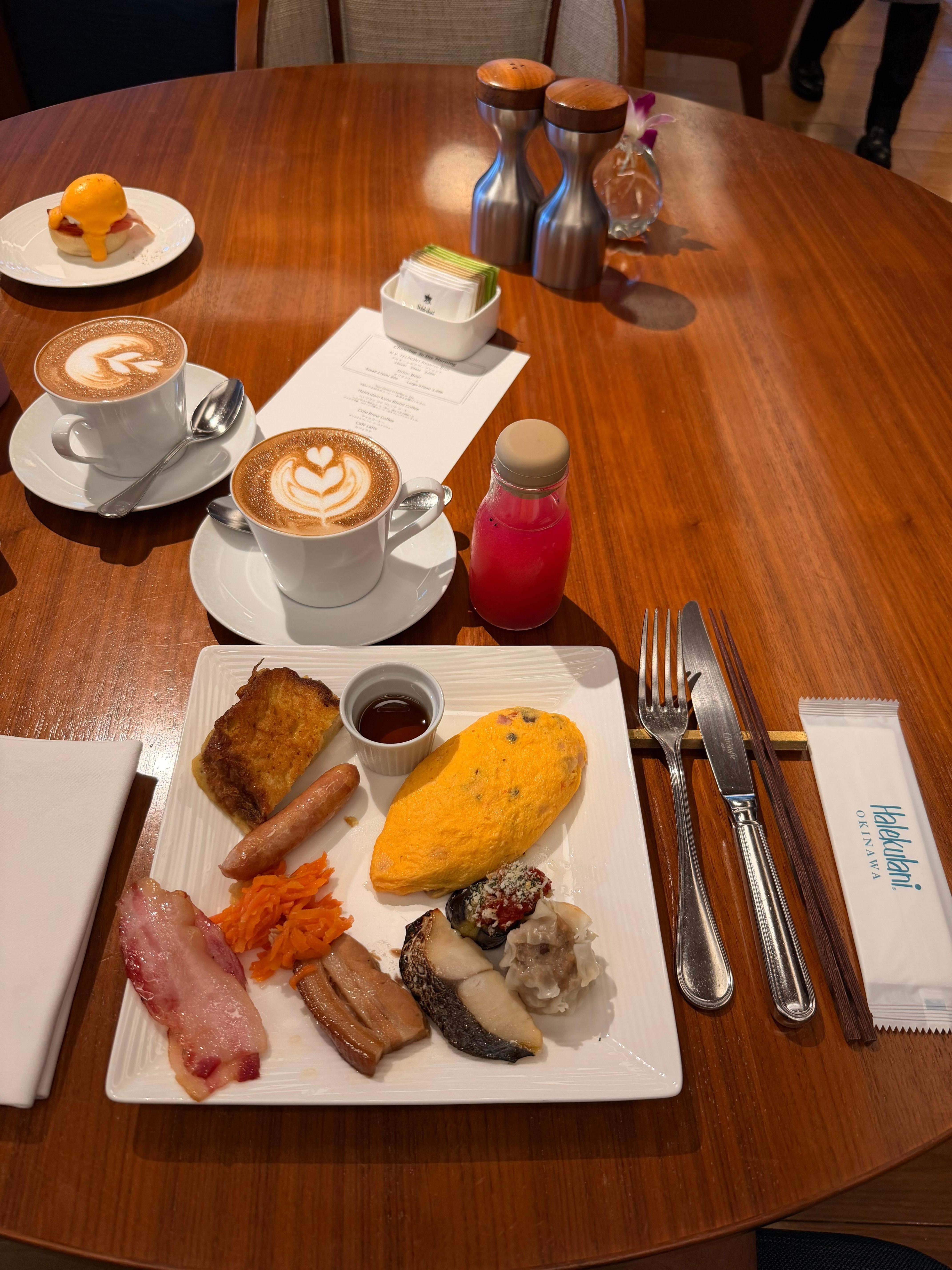 Breakfast at house without a key