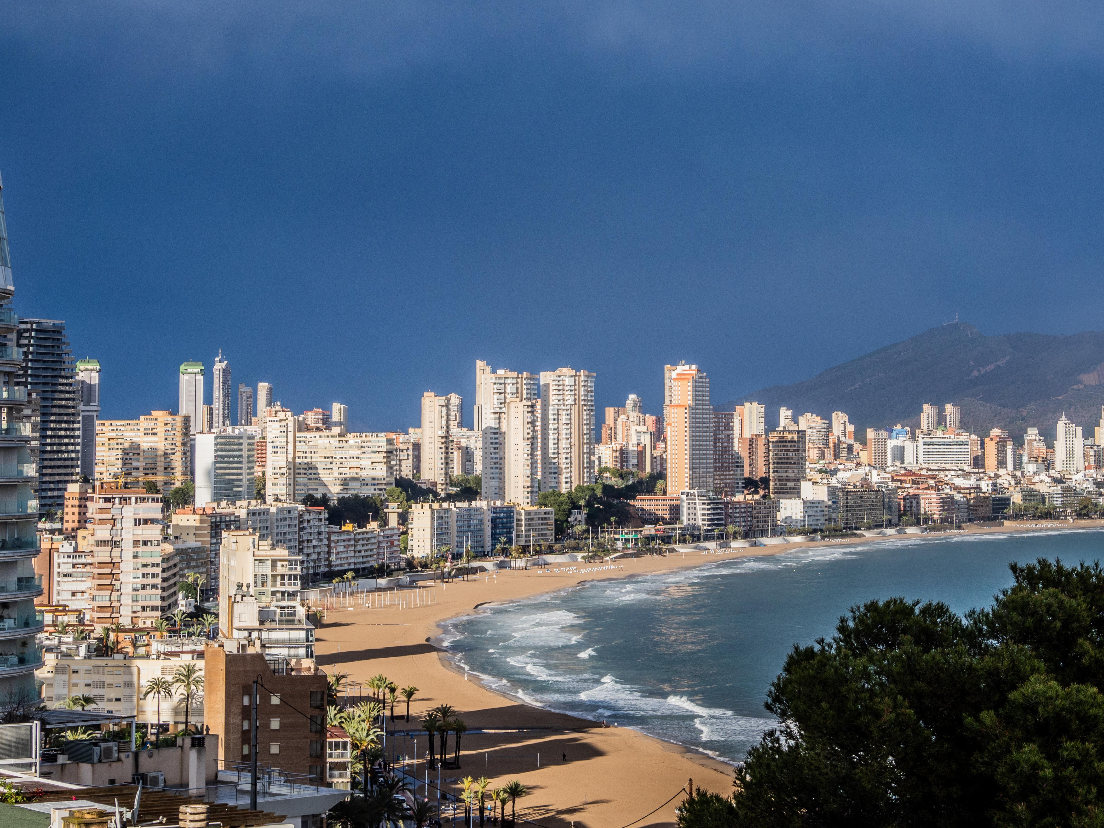 Skyline of Benidorm