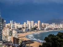 Skyline of Benidorm