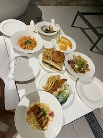 Room service included