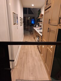 Entry into the home.