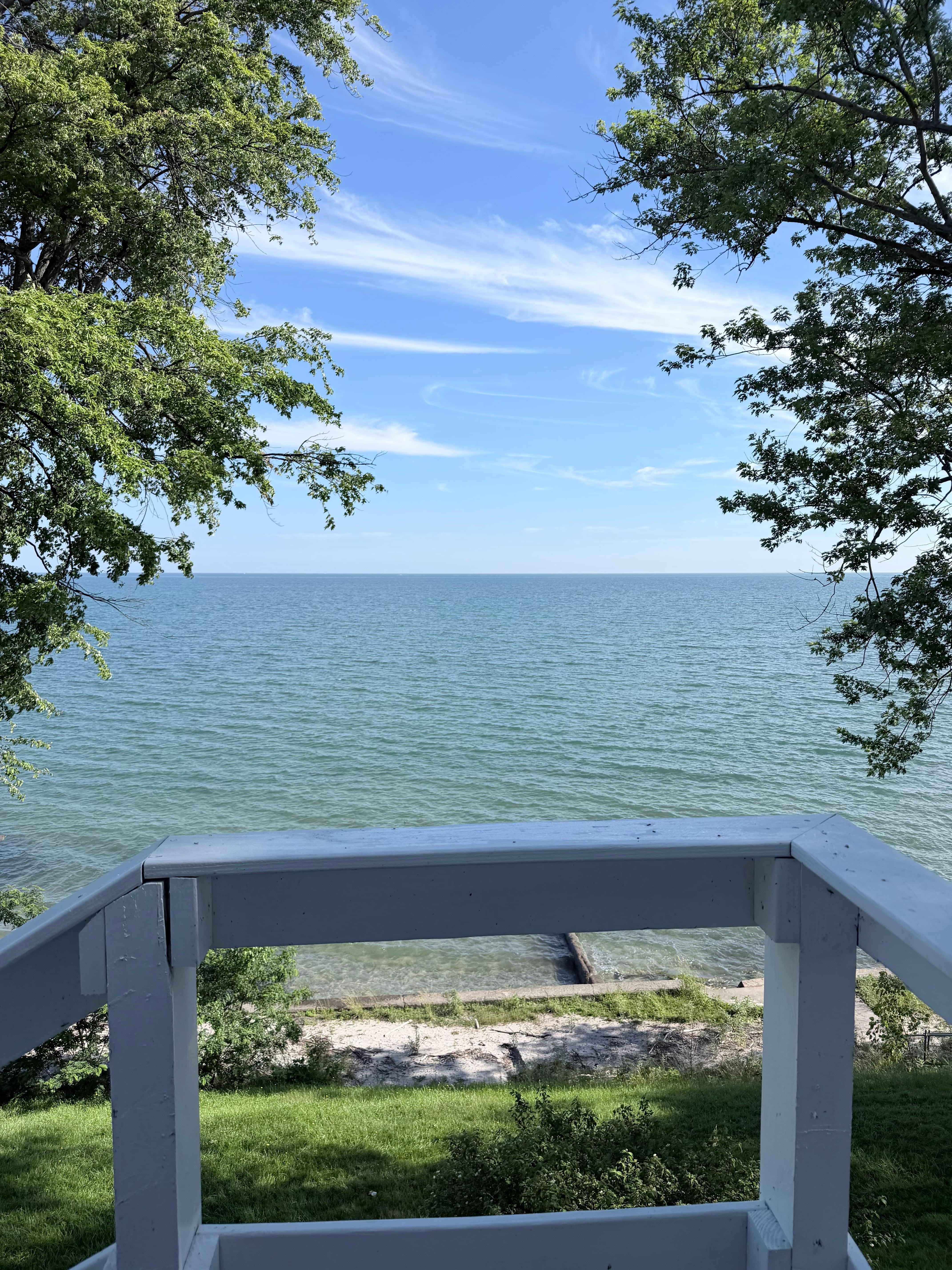 View from the front door! 