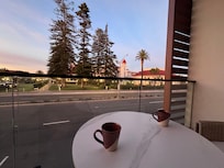 The balcony rooms are always worth it. Better view of the Coronado pines than you’ll get from any other spot on the island.