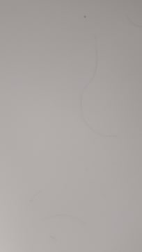 Hair & dirt in the bathtub