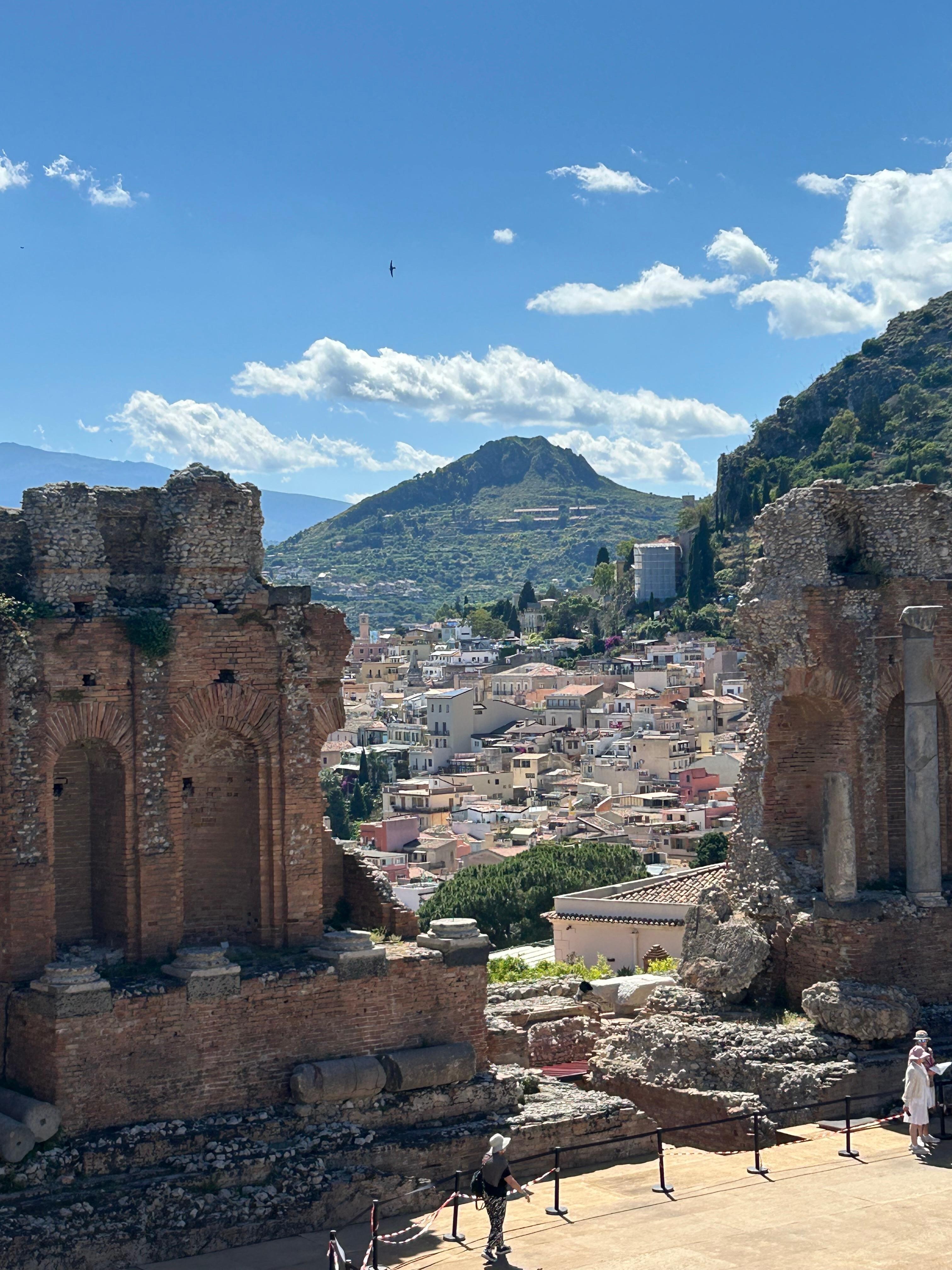 Tour to Mt Etna and Taormina Greek Theater