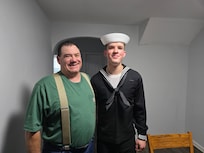 R&R for our new sailor!