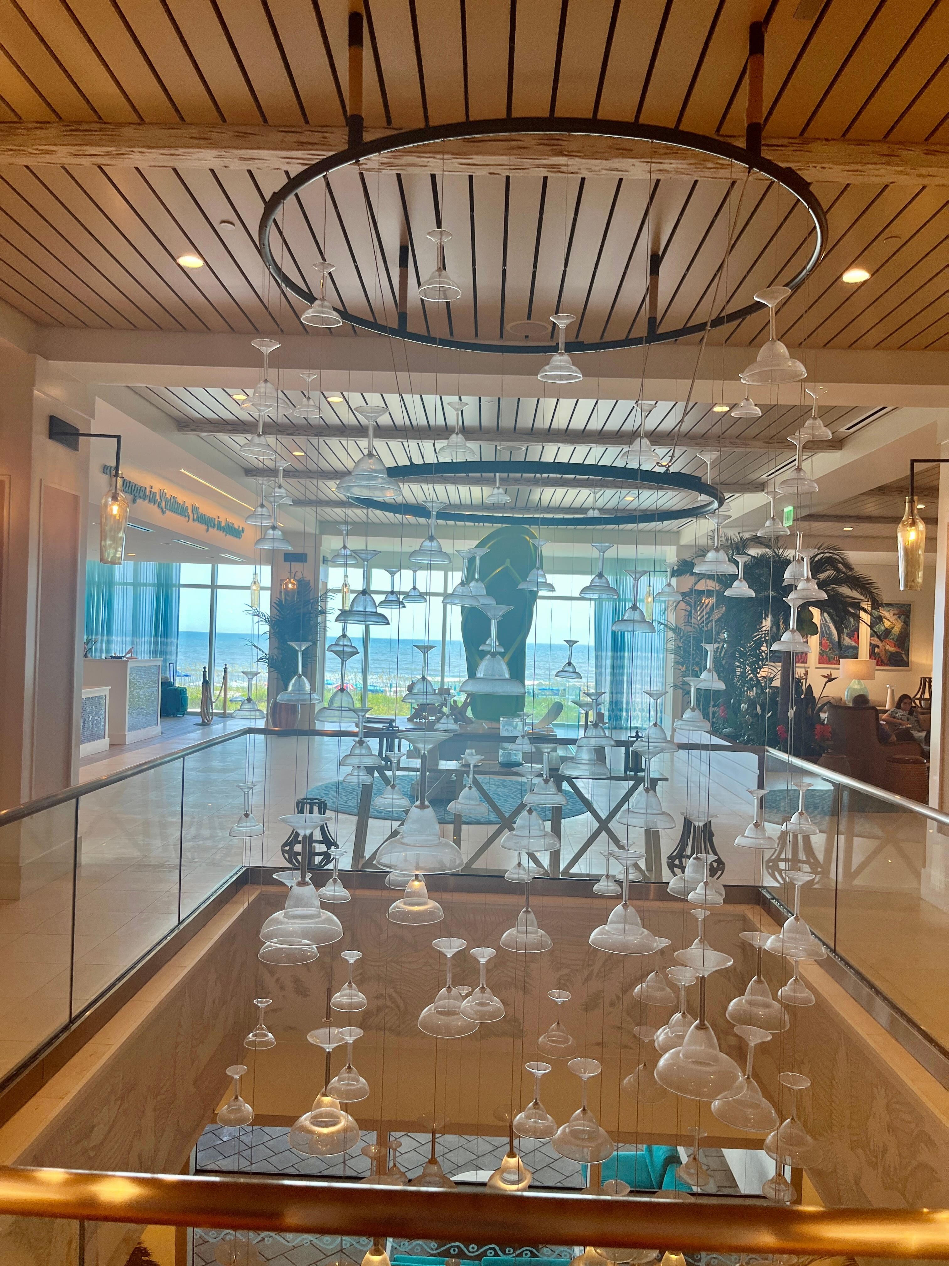 Arrival to lobby 