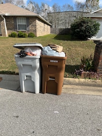 Garbage full all week from last renter
