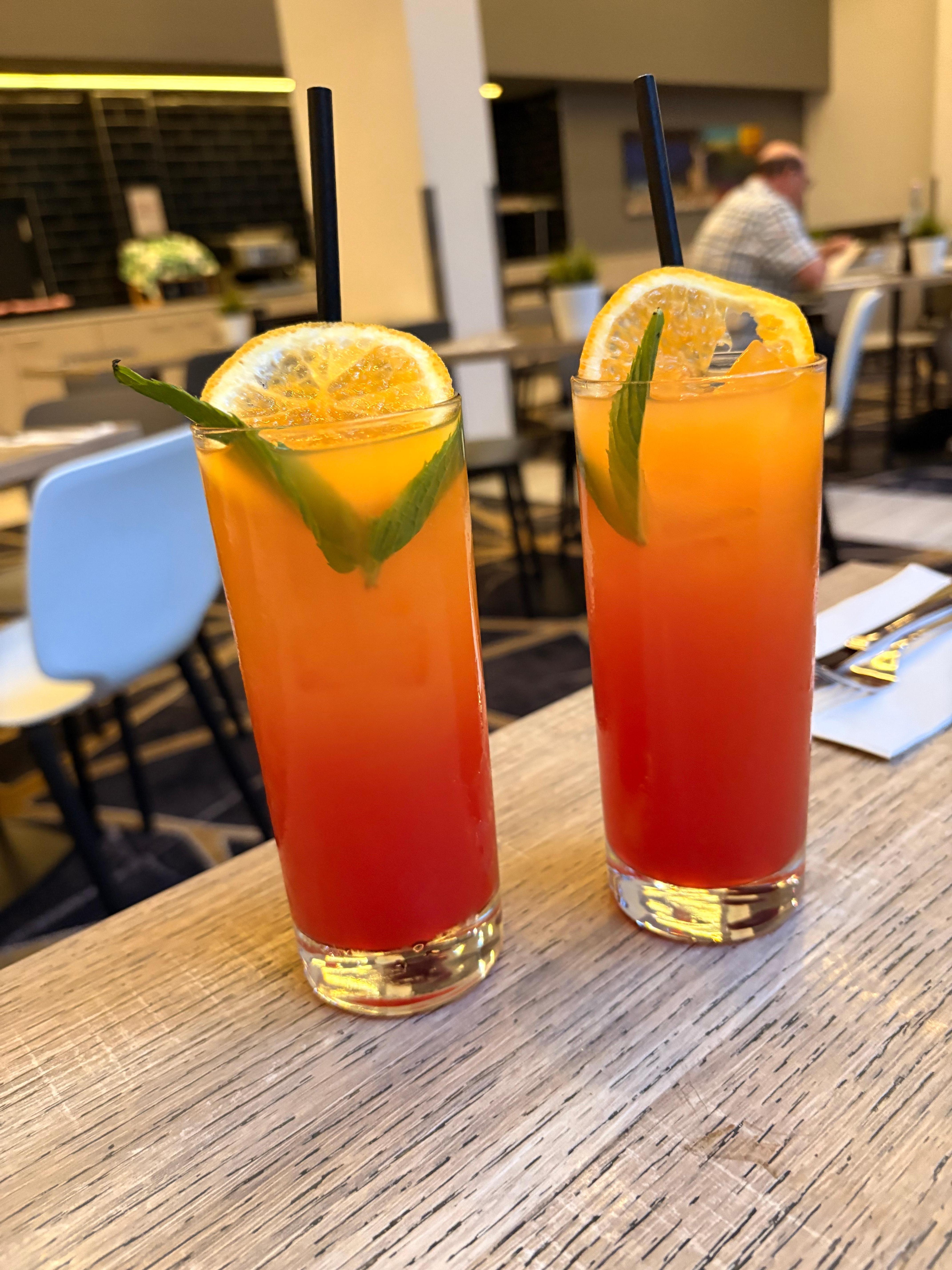 Cocktail and food was. Absolutely delicious 