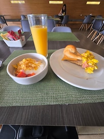 El desayuno buffet