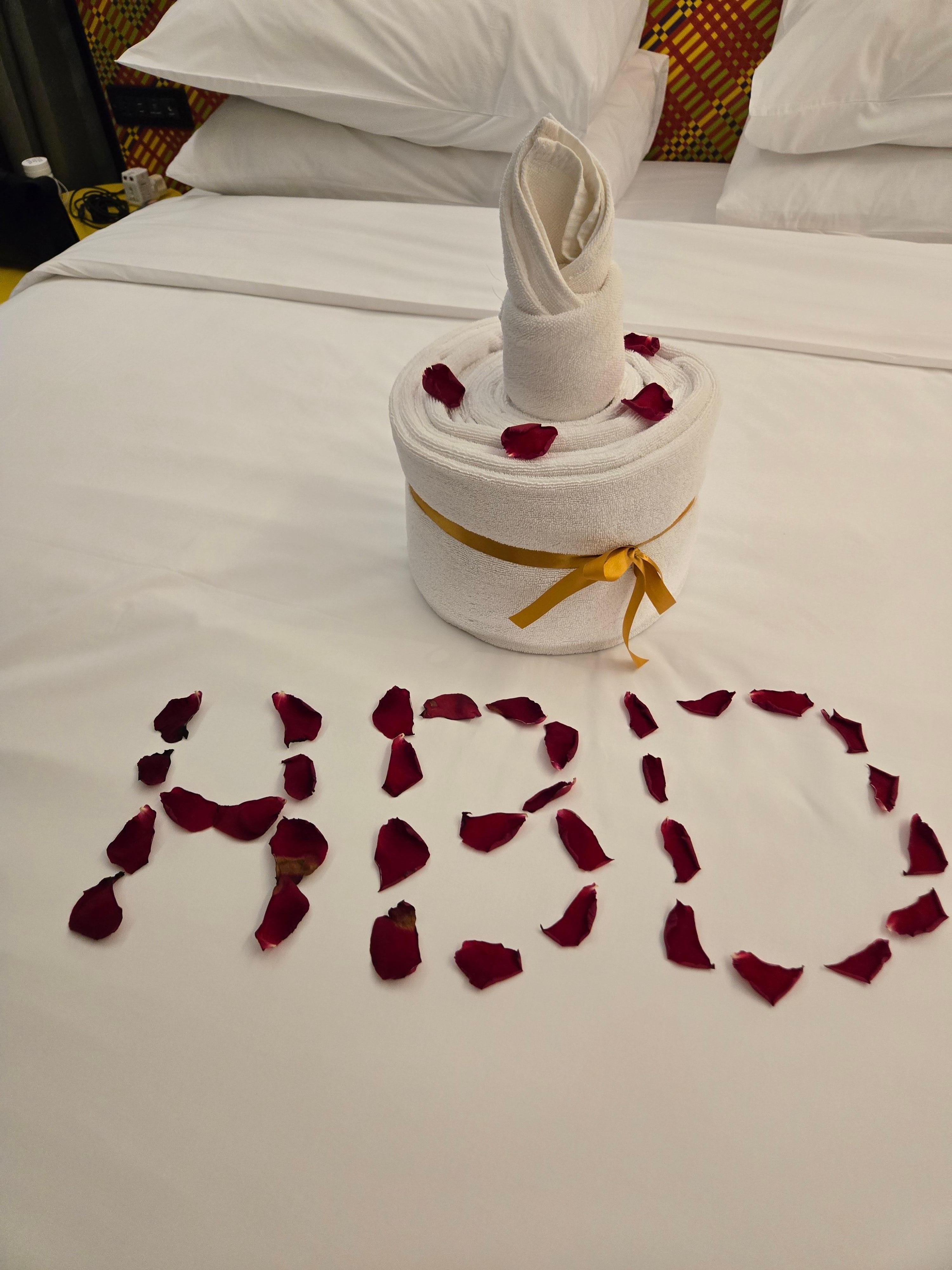 Thank you for the surprise