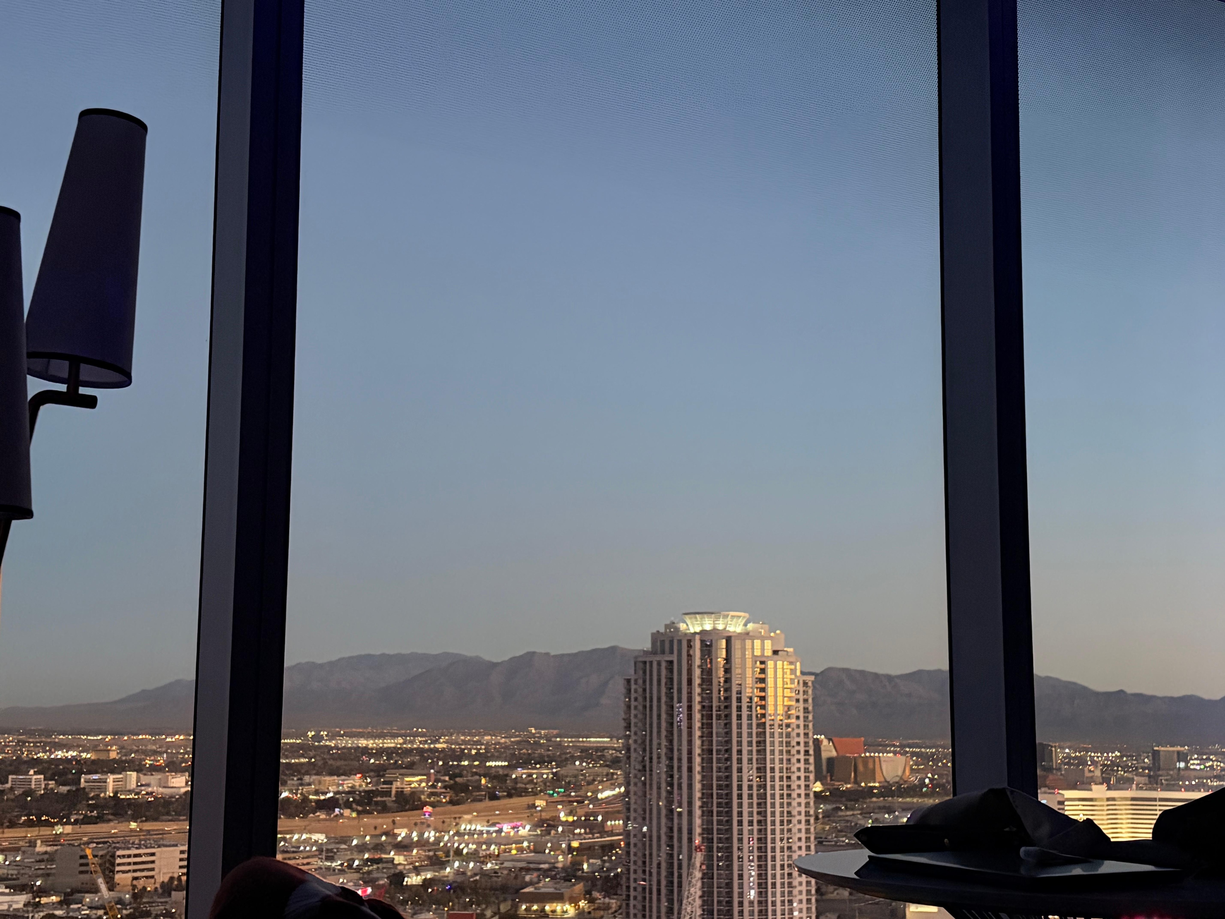 View from my hotel room