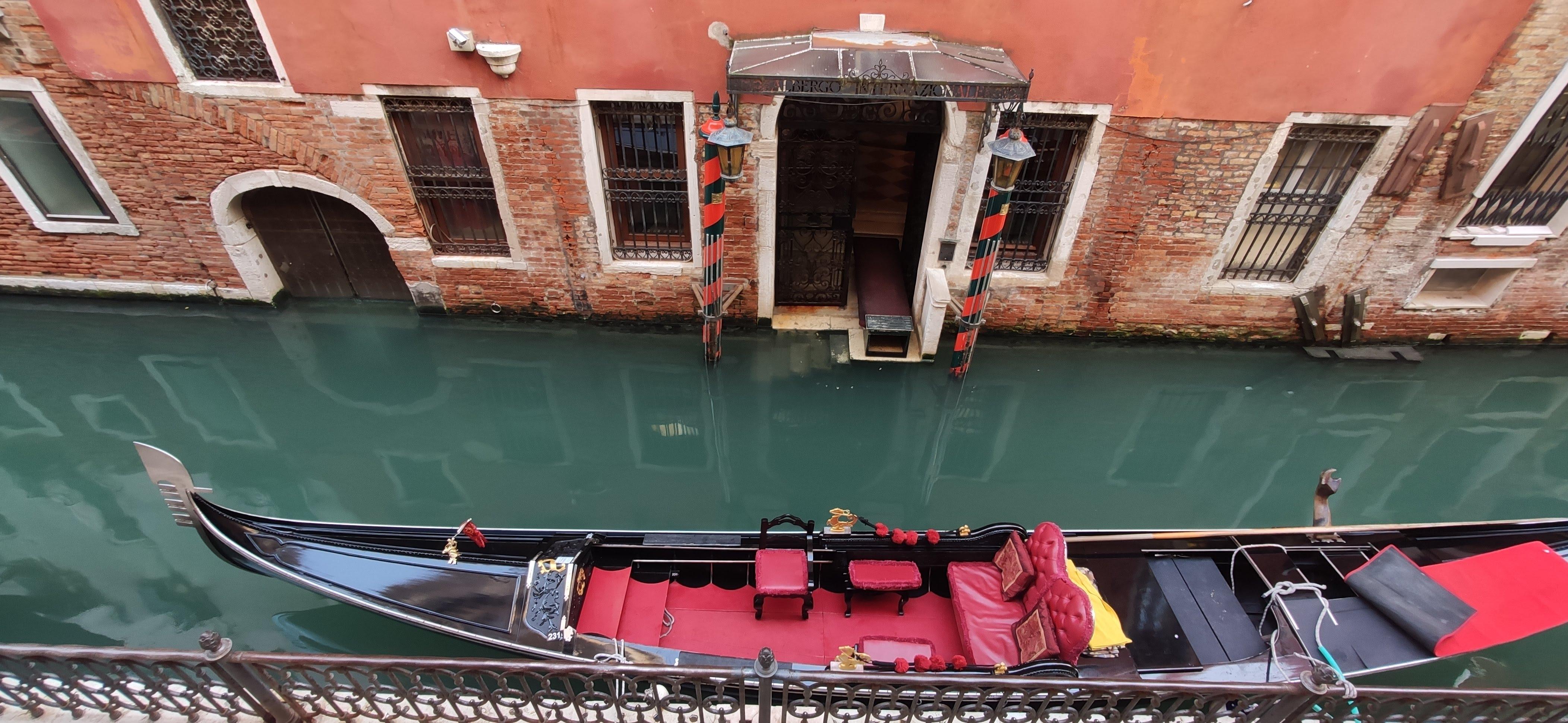 Une vue depuis la chambre au 1e étage