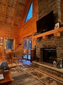 The living room is beautiful!