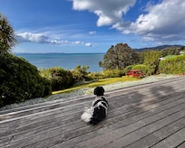 The stunning view from the deck