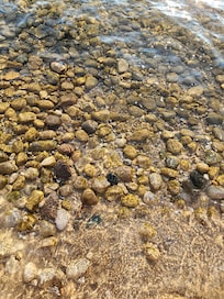 Crystal clear water