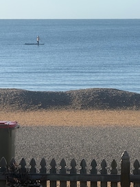 SUP boarding in the morning