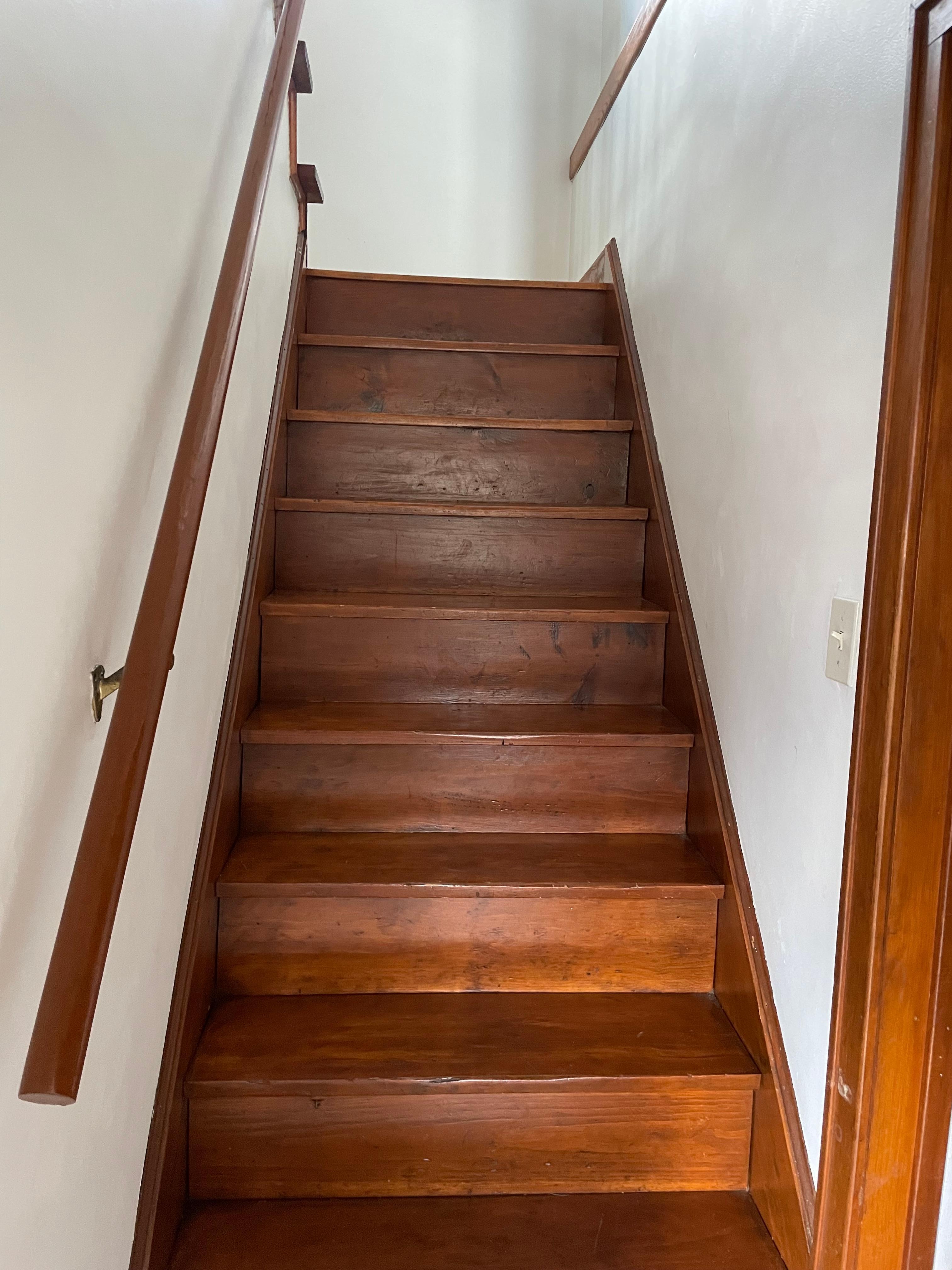 Staircase to upper level. Upper has several nice,private and inviting bedrooms