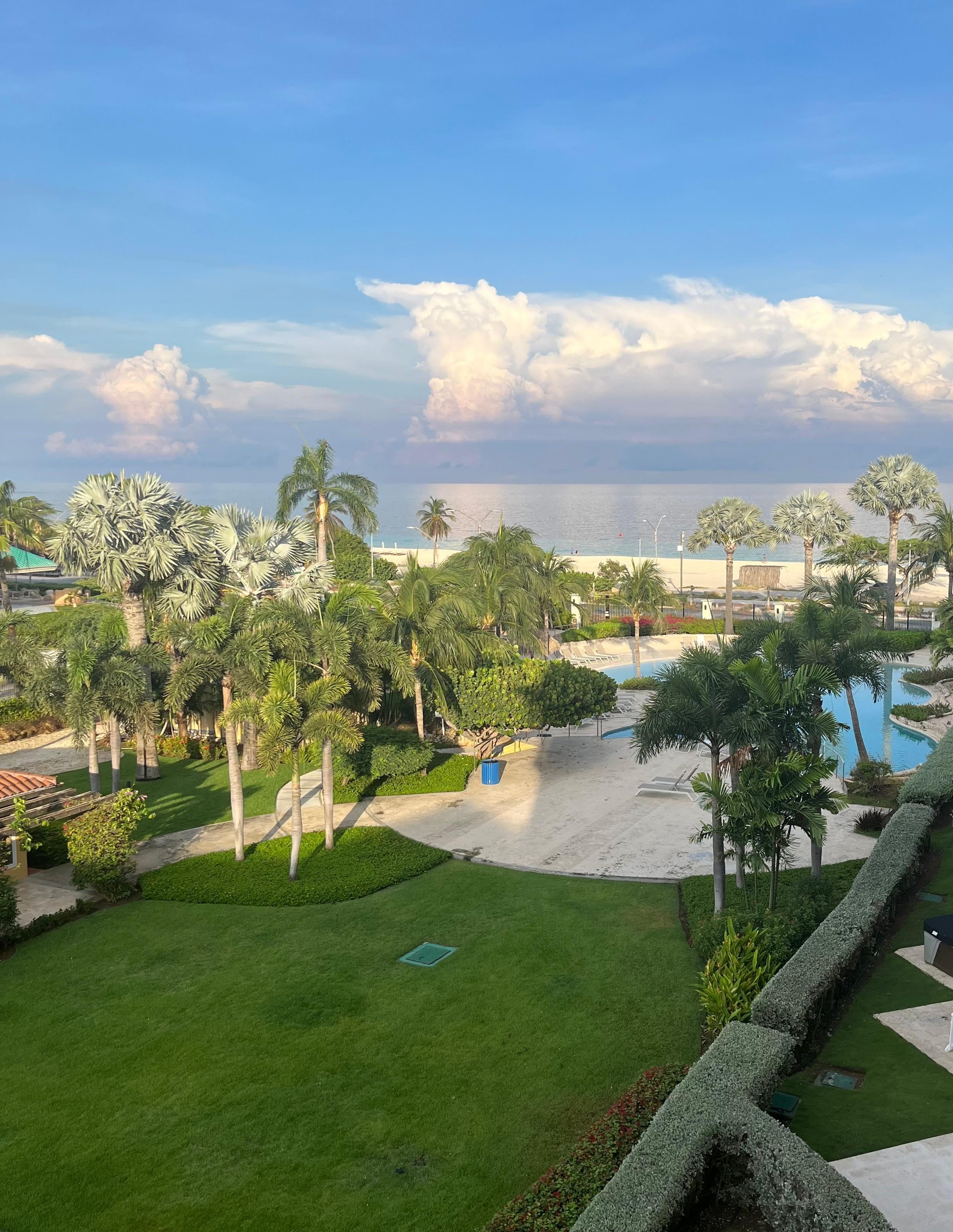 View from balcony (Eaglie Beach)