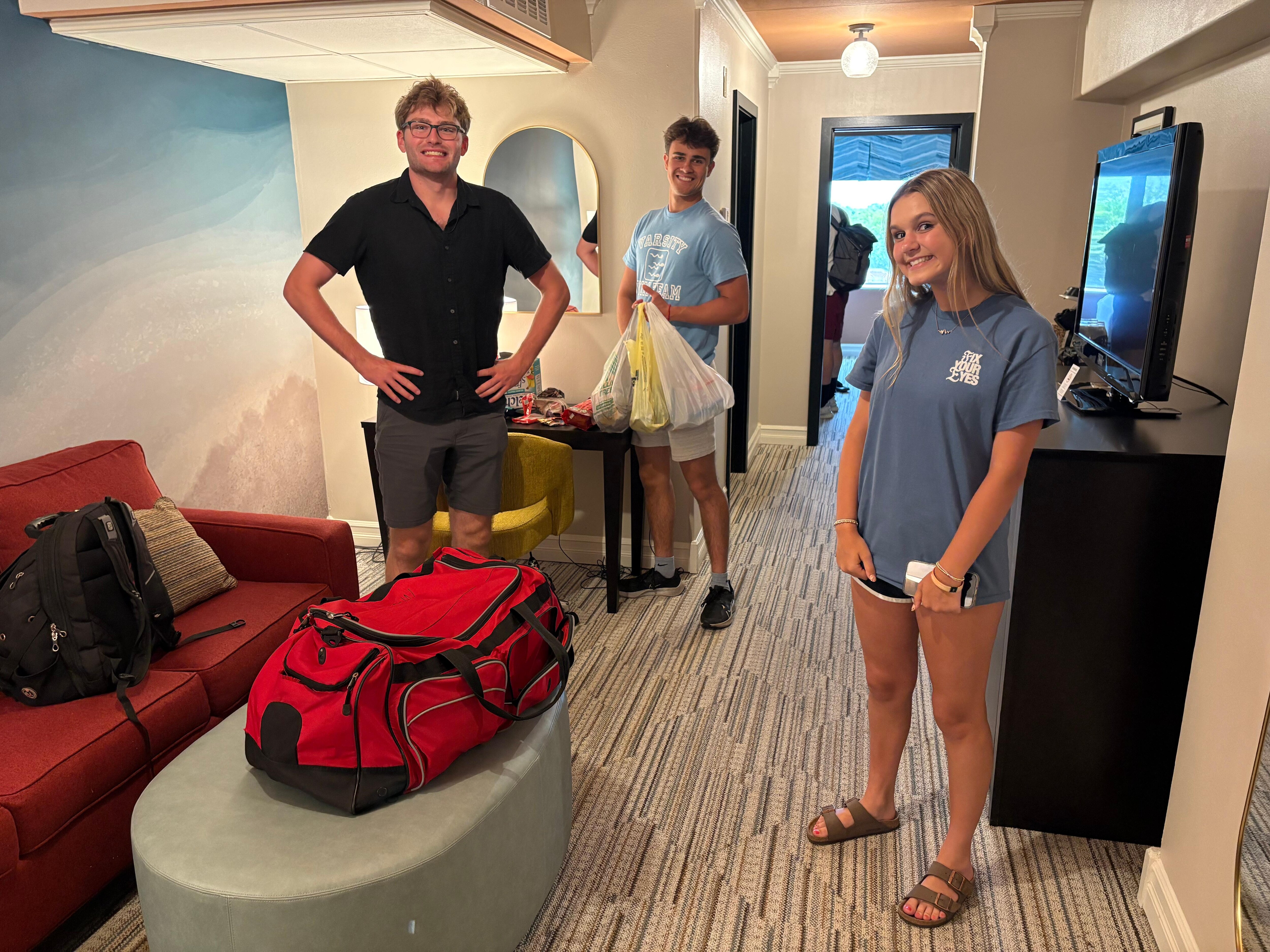 He didn’t want to leave! Our time at the Boulevard Inn and Silver Beach was enchanting!!